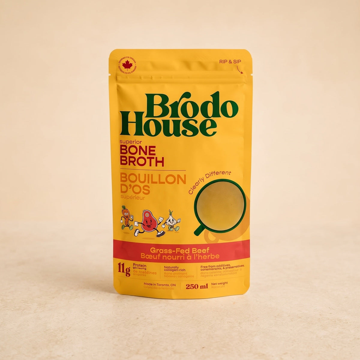 Grass-Fed Beef Bone Broth (Shelf-Stable)